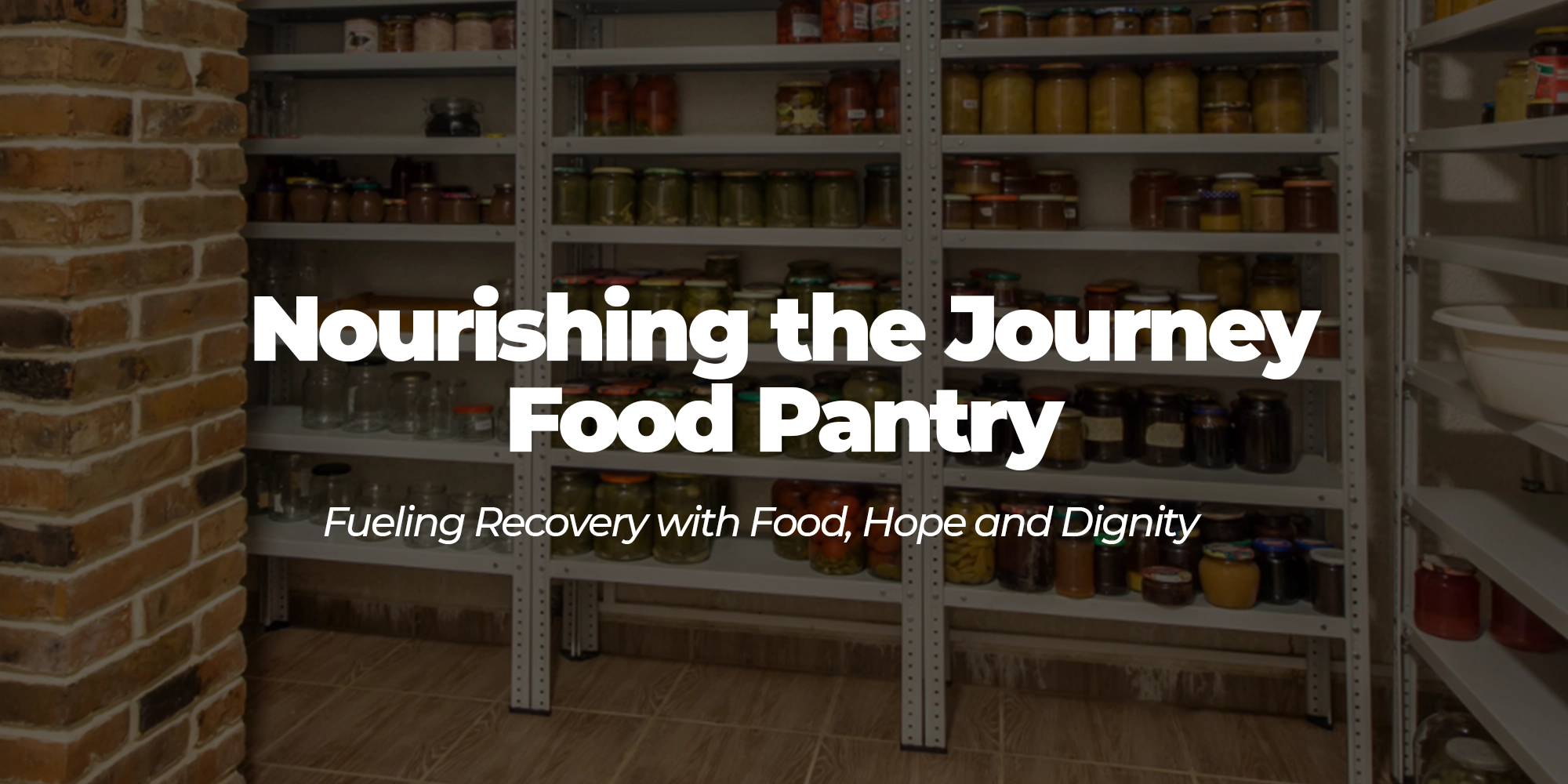 Team Recovery Foundation Nourishing the Journey Food Pantry